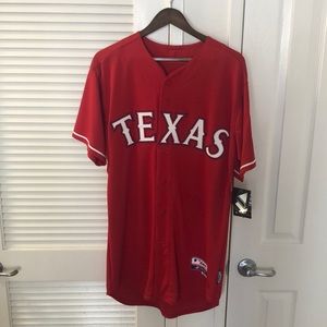 Signed Texas Rangers Jersey